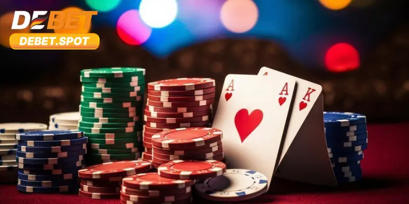 Bàn chơi game bài xì dách Đại Phú Quý trên nhà cái Debet thiết kế khoa học